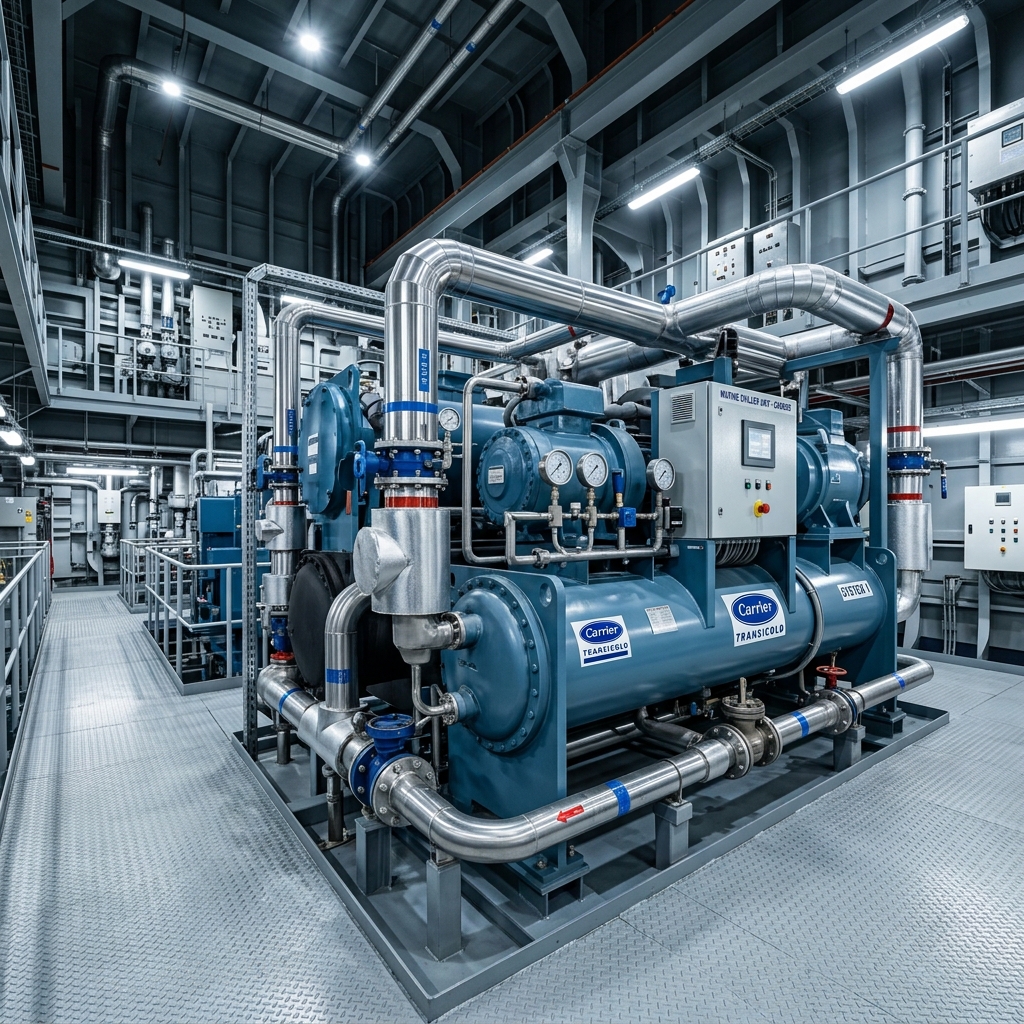 Marine HVAC Chiller Plant System